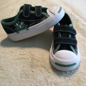 Converse Jack Purcell Sneakers Monster Black Green Unisex Kid's Size 5 VVHTF